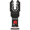 Diablo Universal Fit 1-1/4 In. Bi-Metal Oscillating Blade for Clean Wood (3-Pack)