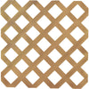 Dimensions 4 Ft. W x 8 Ft. L x 1/8 In. Thick Cedar Colored Vinyl Lattice Panel
