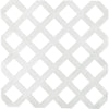 Dimensions 4 Ft. W x 8 Ft. L x 1/8 In. Thick White Vinyl Lattice Panel