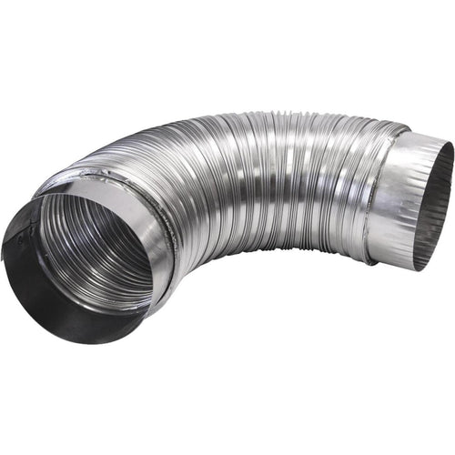 Dundas Jafine 4 In. x 2 Ft. Aluminum Semi-Rigid Dryer Duct with Collars