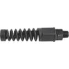 Flexzilla Pro 1/2 In. Barb 3/8 In. MNPT Reusable Air Hose End with Swivel