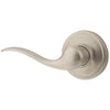 Kwikset Signature Series Satin Nickel Left-Hand Tustin Dummy Door Lever