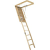 Louisville Premium 7 Ft. to 8 Ft. 9 In. 22-1/2 In. x 54 In. Wood Attic Stairs, 250 Lb. Load