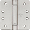 National 4 In. Satin Nickel 5/8 In. Radius Spring Door Hinge