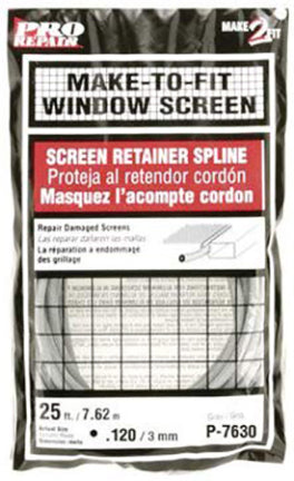 .175 DIA X25 GREY SPLINE P7636