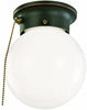 1 LT GLOBE CM W/P ULL CHAIN ORB