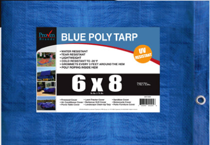 10 X 20 BLUE POLY TARP