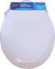 17 ROUND PLASTIC TOILET SEAT WH
