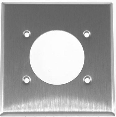 2-GANG INDUST GRADES/S WALLPLATE