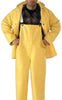 3PC YEL RAIN SUIT