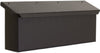 BLACK TEXTURED CITY MAILBOX