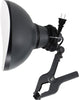 CLAMP LAMP 75 WATT GRAY