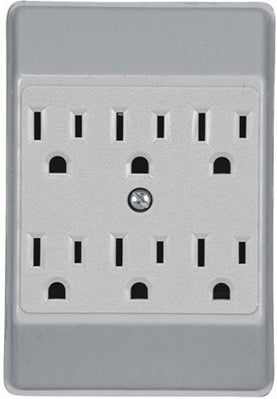 EAE 6-OUTLET ADAPTER IVORY