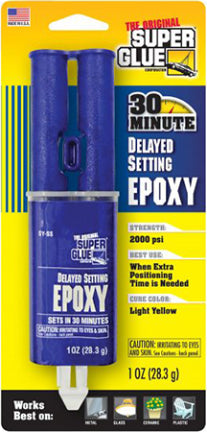 EPOXY SYRINGE 1 OZ 30 MIN DELAYED-SET