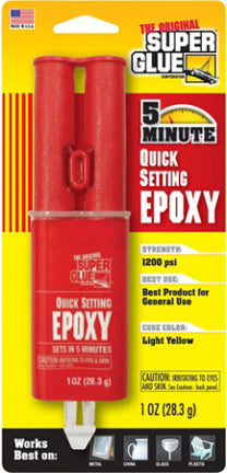 EPOXY SYRINGE 10 OZ 5 MIN QUICK-SET