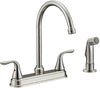 FAUCET KITCH W/PLATING SPRAY NI
