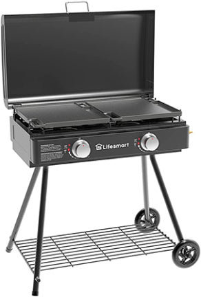 GRIDDLE LIFESM 400 SQ IN DBL CAST IRON