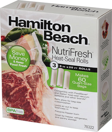 HEAT-SEAL ROLLS 3 CT 8 IN X 20 FT