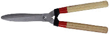 HEDGE SHEAR-WOOD  19.5 INCH