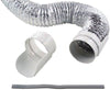 HOOK UP 8FT  DRYER TO VENT