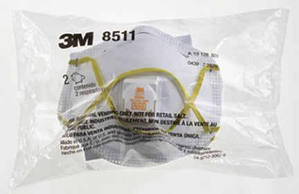 RESPIRATOR N95 PARTICULATE 2/PK