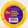 ROPE 3/8X100 TWISTED YELLOW POLY