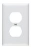 Pass & Seymour Cc Nylon Wall Plates 1 Outlet White