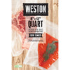 Weston Quart 8 X 12 Vacuum Bags (100 Count)