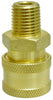 K-T Industries Quick Coupler 1/4” M Npt 5,500 Psi