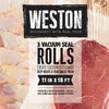 Weston® Vacuum Sealer Bags, 11 In X 18 Ft Roll 3-Pack