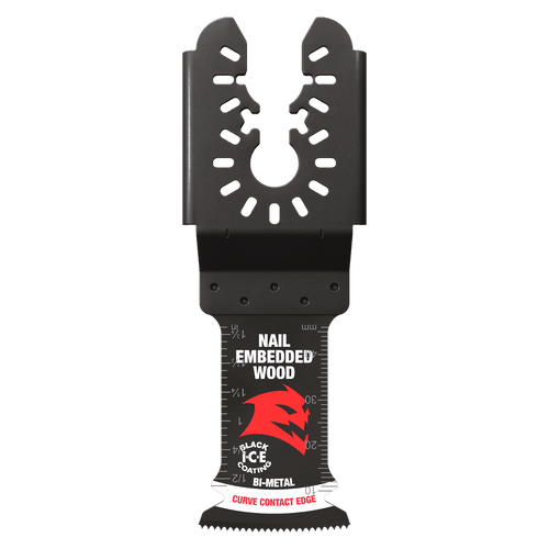 Diablo Universal Fit Bi-Metal Oscillating Blade for Nail-Embedded Wood