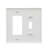 Eaton Combination Wallplate PJ126W