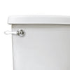 Danco Universal Decorative Toilet Handle in Chrome with White Handle
