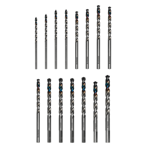 Diablo 15 pc Metal Demon™ Drill Bits Set for Mild Hardened and Stainless Steels