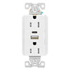Eaton Charger Tamper Resistant Decorator Receptacle