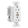 Eaton Charger Tamper Resistant Decorator Receptacle