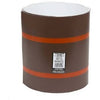Trim Coil, White/Brown Painted Aluminum, 14-In. x 50-Ft.