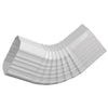 Genova Downspout Elbow Vinyl White