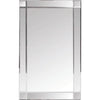 Zenith Frameless Beveled 16 In. W x 26-3/8 In. H x 4-1/2 In. D Single Mirror Surface Mount V-Groove Mirror Medicine Cabinet