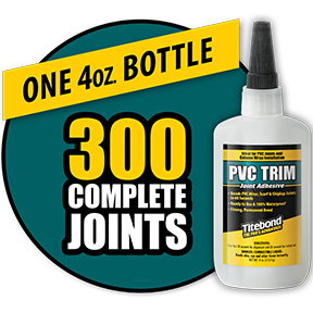 Titebond PVC Trim Joint Adhesive