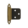 Amerock Variable Overlay Self Closing Face Mount Cabinet Hinge