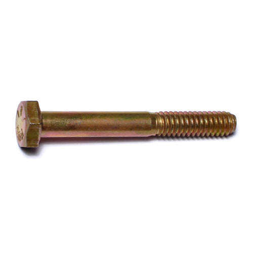 Monster Fastener Zinc Plated Grade 8 Steel Coarse Thread Hex Cap Screws