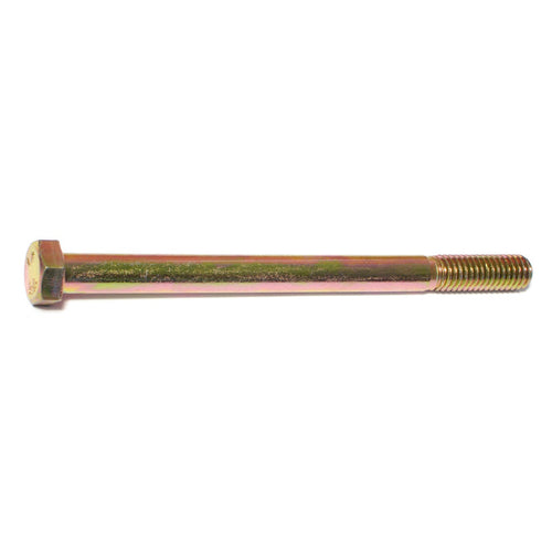 Monster Fastener Zinc Plated Grade 8 Steel Coarse Thread Hex Cap Screws