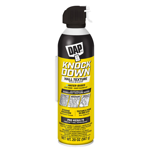 DAP Wall Spray Texture Knockdown Water Based 20 oz