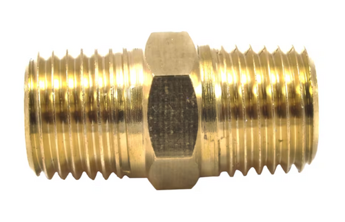 Forney Industries, Inc. Male Coupling, 1/4 in Male NPT