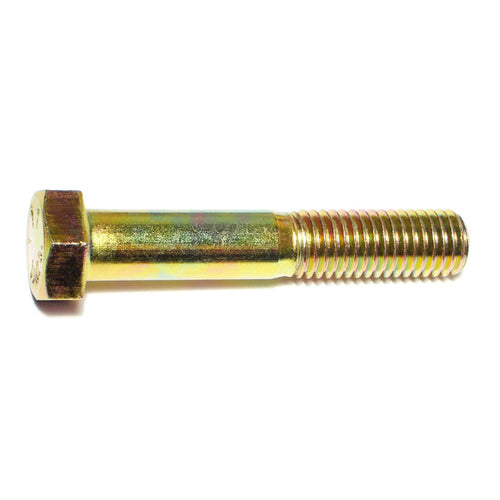 Monster Fastener Zinc Plated Grade 8 Coarse Hex Cap Screws