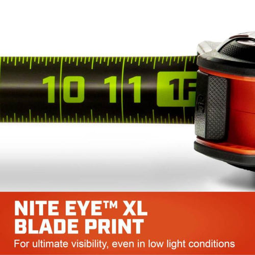 Crescent Lufkin 1-1/4 x 25' Workhorse Nite Eye™ Tape Measure
