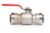 QuickFitting Stainless Steel Push Fittings 1” x 1” Full Port Ball Valve