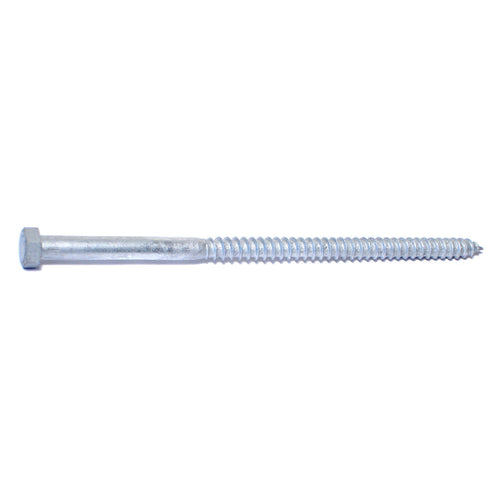 Monster Fastener Hot Dip Galvanized Steel Hex Head Lag Screws