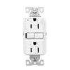 Eaton Slim GFCI Receptacle TWRGF15W